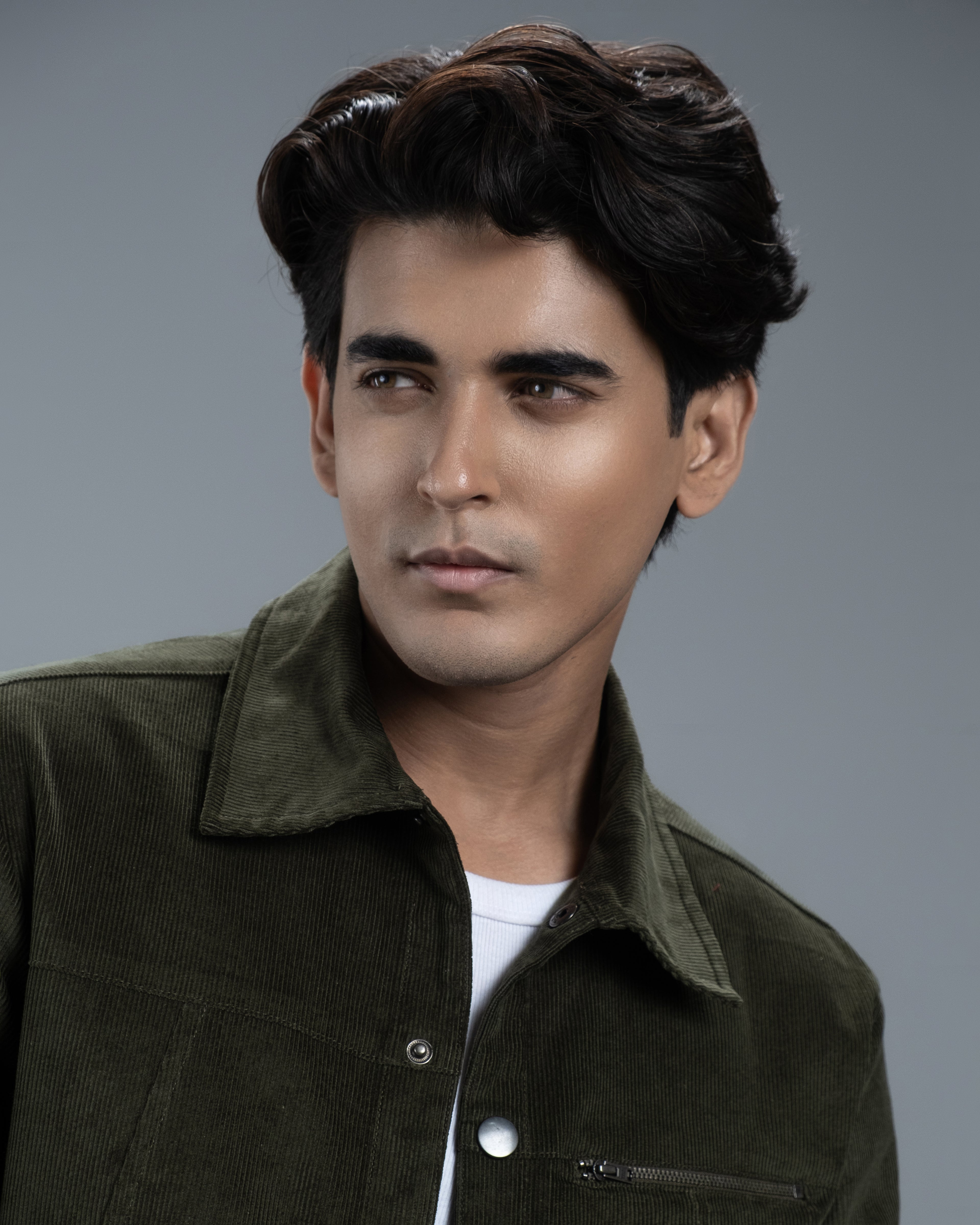 Men’s Classic Corduroy Jacket (Moss Green)