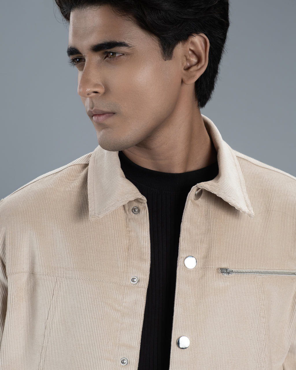 Men’s Classic Corduroy Jacket (Classic Ecru)