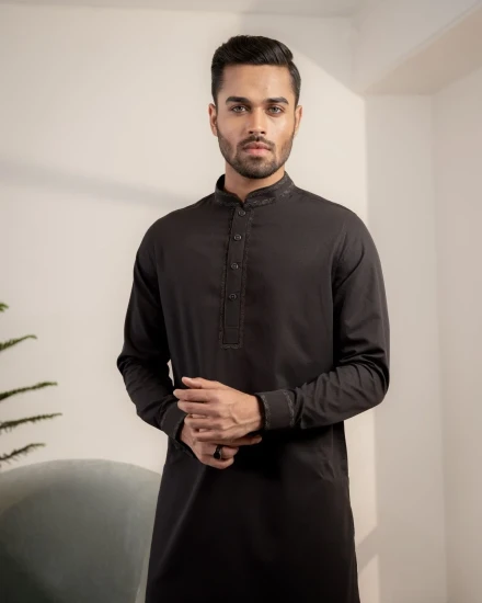 Regal Weave Panjabi (Light Coffee) - CG1245